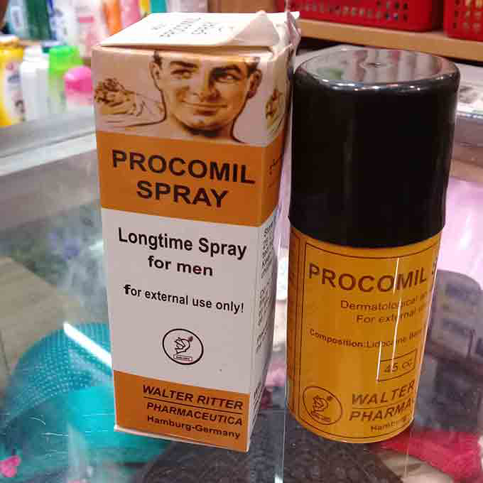 Procomil Longtime Spray for Men – Delay Spray for Premature Ejaculation (Original Germany)