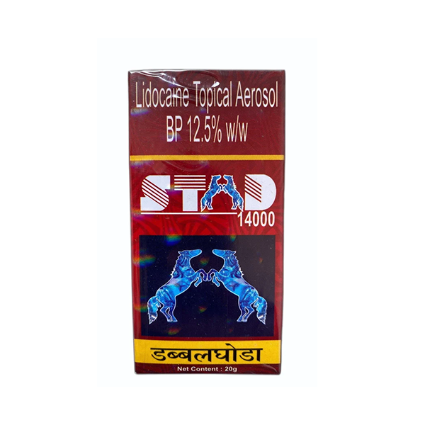 Stad 14000 Double Ghoda Delay Spray For Men